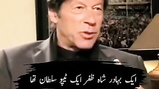 The Historical and Motivational Speach of Imran Khan to the Media Talk