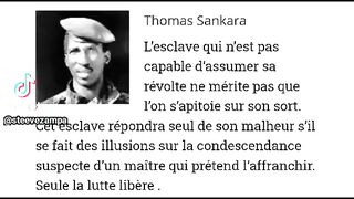 Toma Sankara l'ancien président du Burkina Faso