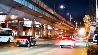 Dubai Night road