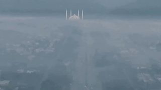 The video from Islamabad Pakistan in winter