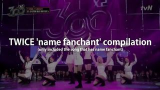 TWICE 'name fanchant' COMPILATION (debut-2020)
