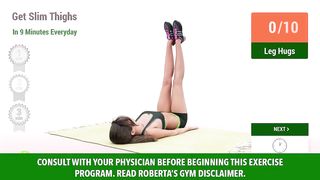How To Get Slim Thighs in 9 Minutes