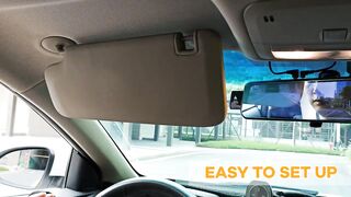 Zeyitian Upgraded Polarized Car Visor Extender Sun Blocker