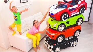 Magic Little Driver ride on Toy Cars and Transform car for kids