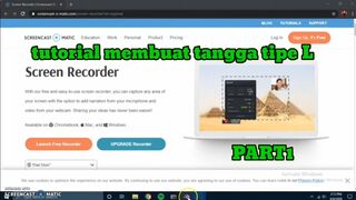 tutorial membuat tangga tipe L PART 1