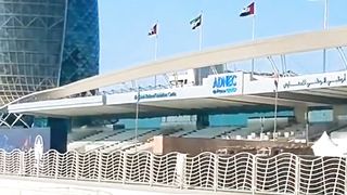 Dubai Road View Busy Day