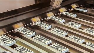 Amazing US Dollars Printing & Manufacturing Process. Perfect Money Production Technology