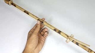 wowww... sniper How to make bamboo amazing toys