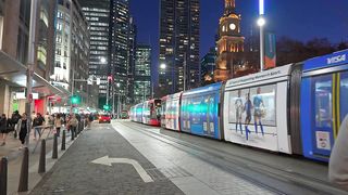 Sydney Australia Walking Tour - George Street Evening Rush