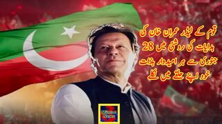 ۲۸ جنوری سے ہر امیدوار بذات خود اپنے حلقے میں نکلے