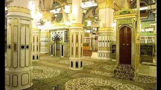 Masjid Nabawi Prayer places with electronic chips were installed in