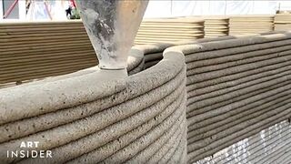How Concrete Homes Are Built With A 3D Printer _ Insider Art