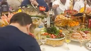 A modest family feast
