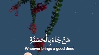 Surah Al-An’aam Ayah 160-161 - Surah An’aam - Ayat 160- 161 #quranic_mind