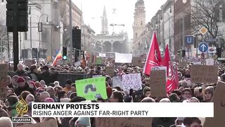 Germany protests: Rising anger against far-right party