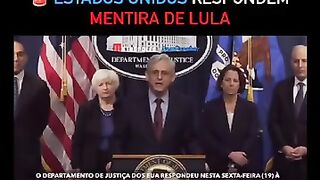 Lula acusa, sem provas, a Justiça dos EUA, no caso de corrupção da Petrobras e recebe dura resposta.