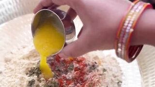 Rajasthani gatte pulao