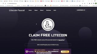 Очень мощный кран Litecoin_ Free Litecoin faucet.
