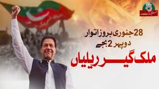 قائد عمران خان کی ہدایات کے مطابق ریلیاں ہر حلقے سے نکلیں گی