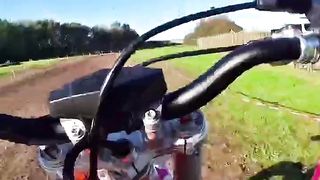 Motocross crash POV thanks to @insta360 ????