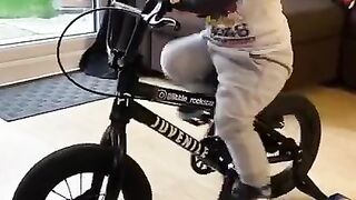 From falling off a bike with stabilisers to riding BMX at Europes largest skate park by 3 years old!