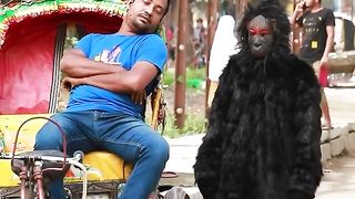 Fake gorilla good video