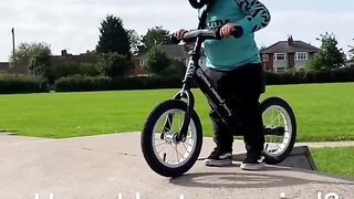 Letting our baby ride bikes？!Have we lost our minds？!