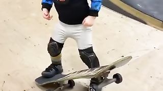 Drop with it - skateboarding toddler at Europes LARGEST indoor skate park!
