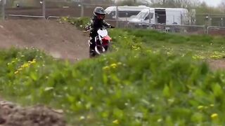 Tiny motocross rider ????