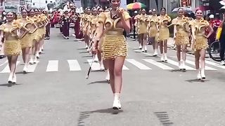 'University of Saint Anthony (USANT)' Band & Majorettes Parade - Peñafrancia Festival 2023