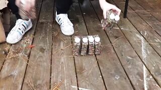 I Put 100 Million Orbeez In My Friend's Backyard