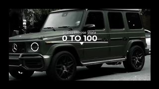 0 TO 100 by Sidhu Moose wala | slowed and reverb | lofi songs
