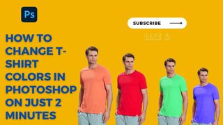How to change T-shirt colors in photoshop - 2 MINUTES TUTORIAL!!!