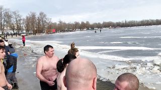 Ukrainian Epiphany： A Timeless Tradition of Faith and Resilience #epiphany  #bathing