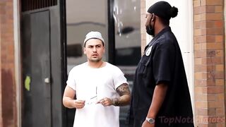 "YOU WANT THESE NUTS!?" PRANK IN THE HOOD!
