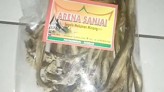 Belut kering