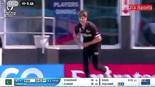Young shazaib Khan played a great innings against New Zealand