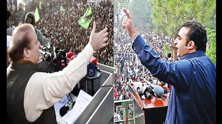 With 11 days left for the elections, political parties, PML-N and People's Party will hold rallies today