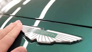 Inside the AM Racing Green 2024 #AstonMartin DB12 ???? #ASMR