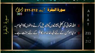 Surah Albaqrah سورۃ البقرۃ  Ayat 211-212.Tafseer Bayanulquran #drisrarahmed #bayanulquran #albaqarah