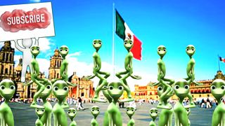Green alien danc challenge dance dame tu Casita challenge dance with me kamestey challenge dance