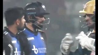Babar Azam got angry in Bangladesh Premier League.