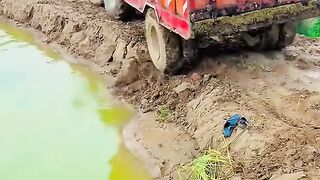 Tractor ???? in water