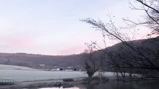 "Marvel at the Majesty of the Morning Sky in this Captivating Nature Video."