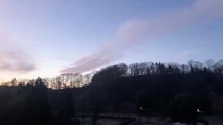 "Horizon Harmony: Embracing the Morning Sky's Natural Beauty."