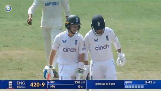 England all out on 420