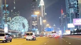 Dubai's Most Beautiful Night View