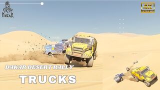 Dakar Desert Rally | Trucks Adventure Gameplay | Full 4K Experience