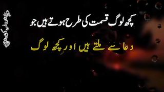 Log kismat sy, milty hai