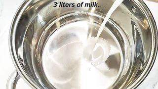 Fügen Sie einfach Essig zur Milch hinzu! Du wirst begeistert sein! Rezept in 5 M